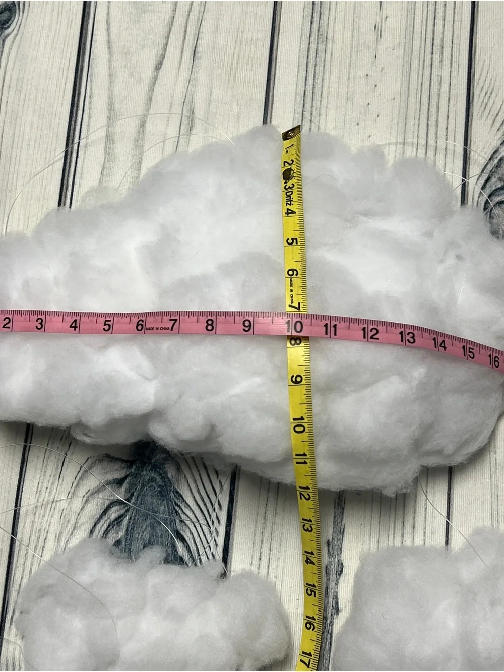 Handmade Hanging Cloud Decor Props - Set of 7